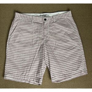 Old Navy Men's Striped Shorts‎ Size 38 Cotton New